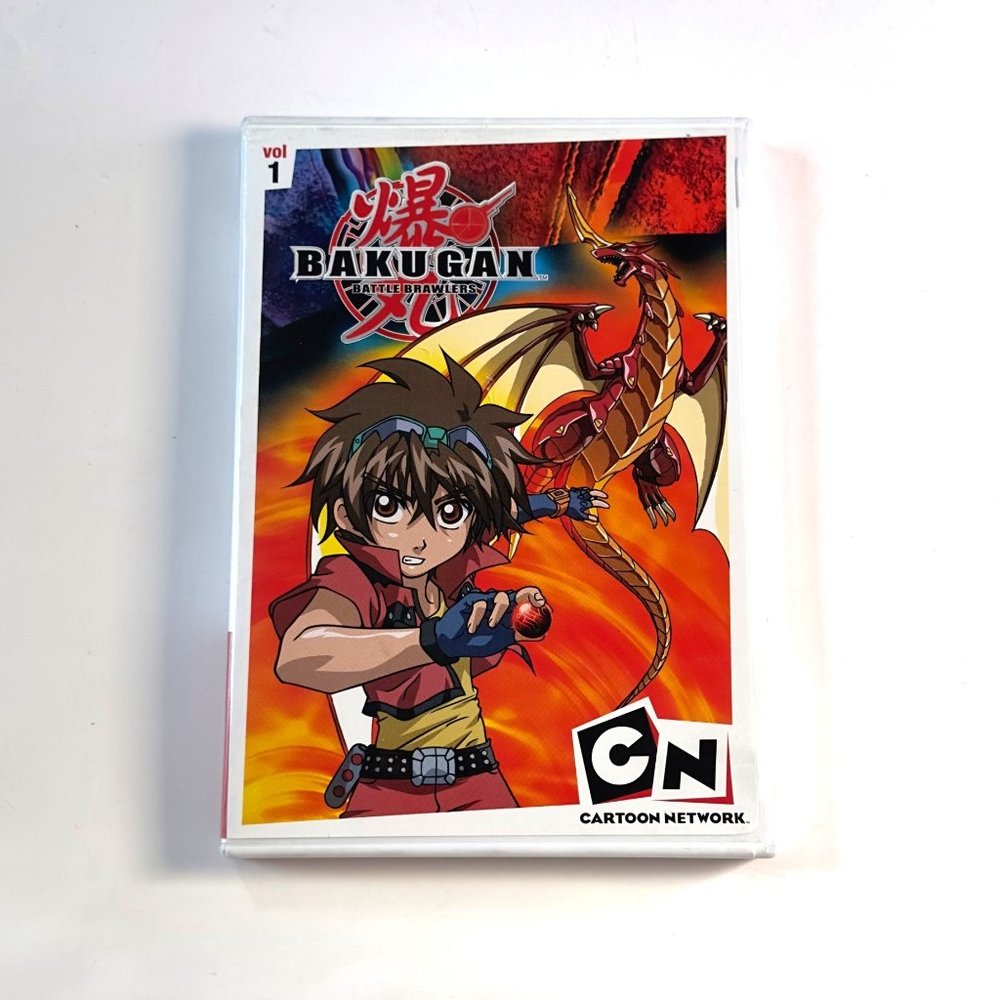 Bakugan Volume 1 DVD Battle Brawlers Cartoon Network 5 Episodes
